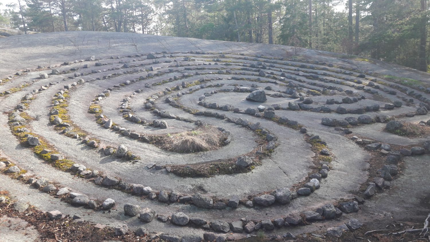 Rock maze in Nauvo, Finland