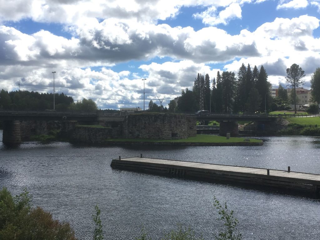 Kajaani castle ruins