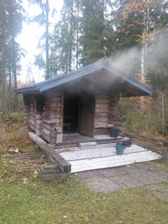 A smoke Sauna