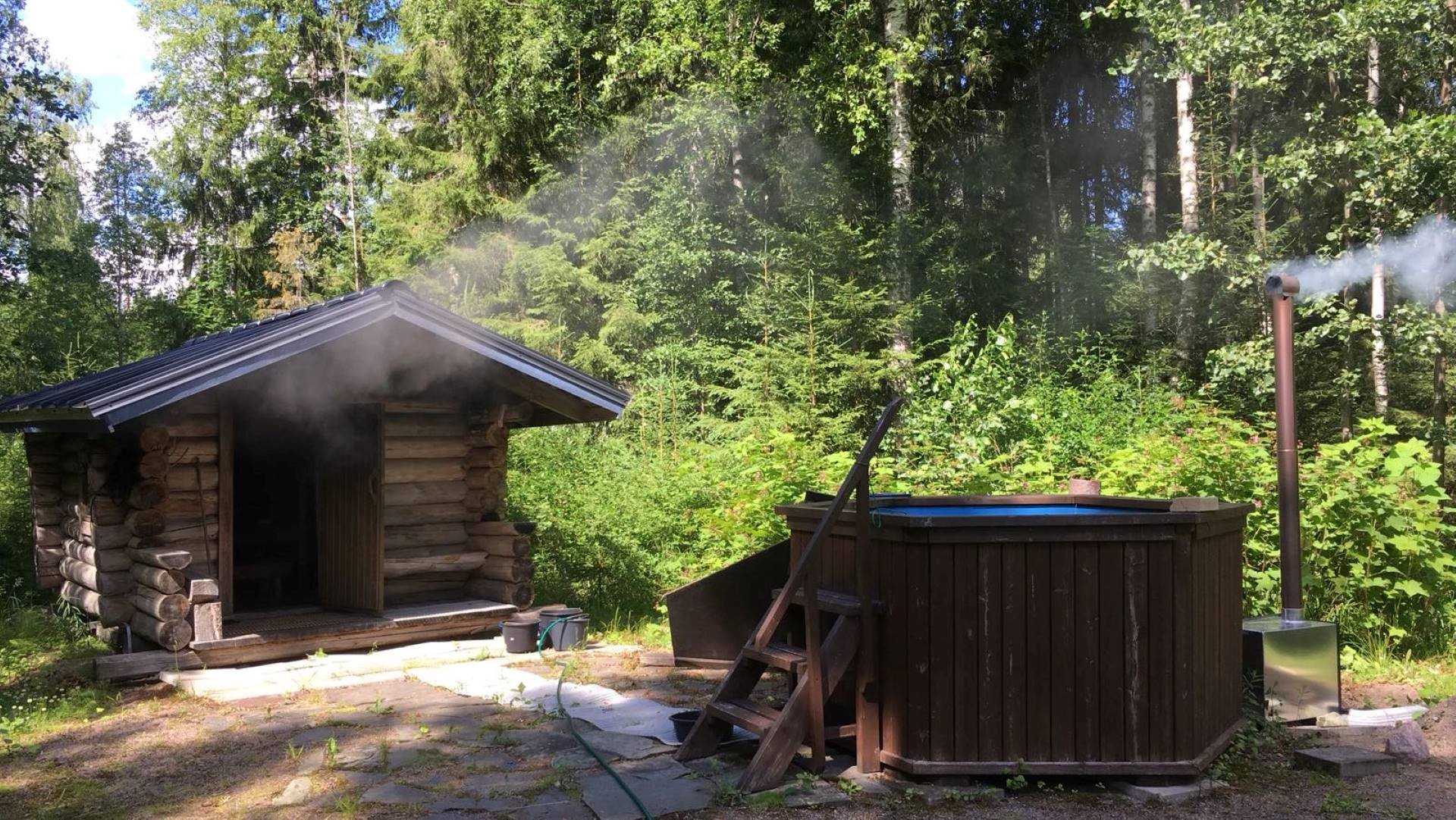 Finnish sauna experience