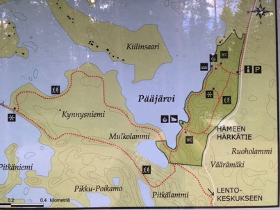 Pääjärvi map