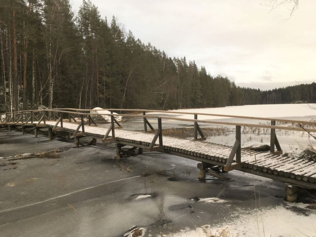 Isojärvi National Park Bridge
