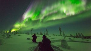 Northern Lights aurora borealis Finland Suomi