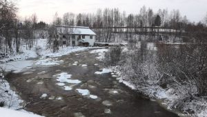 Vantaankoski rapids Vantaa winter talvi