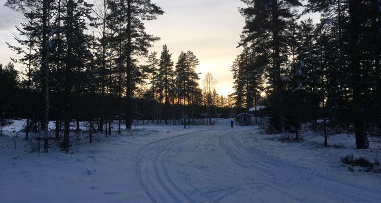 Cross country skiing in Lohja