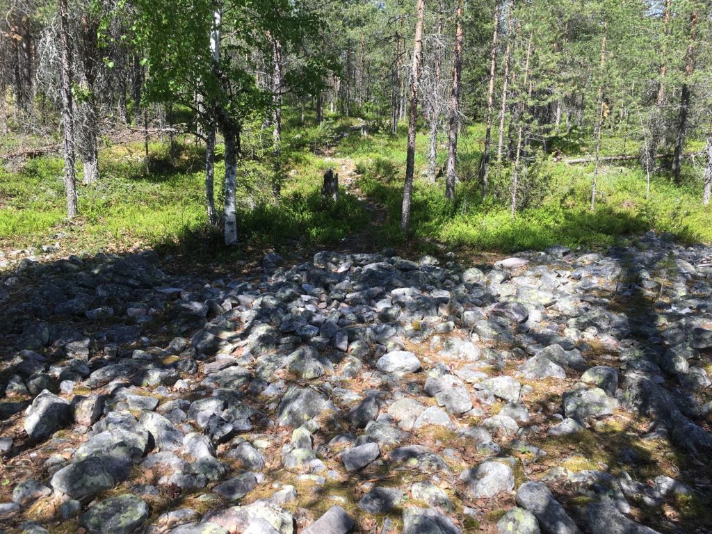 Rumavaara devils field Pudasjärvi