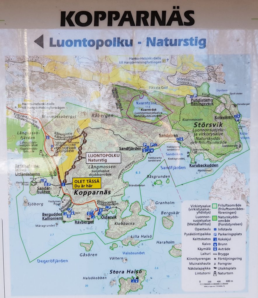 Kopparnäs info map