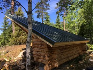 Lean-to shelter