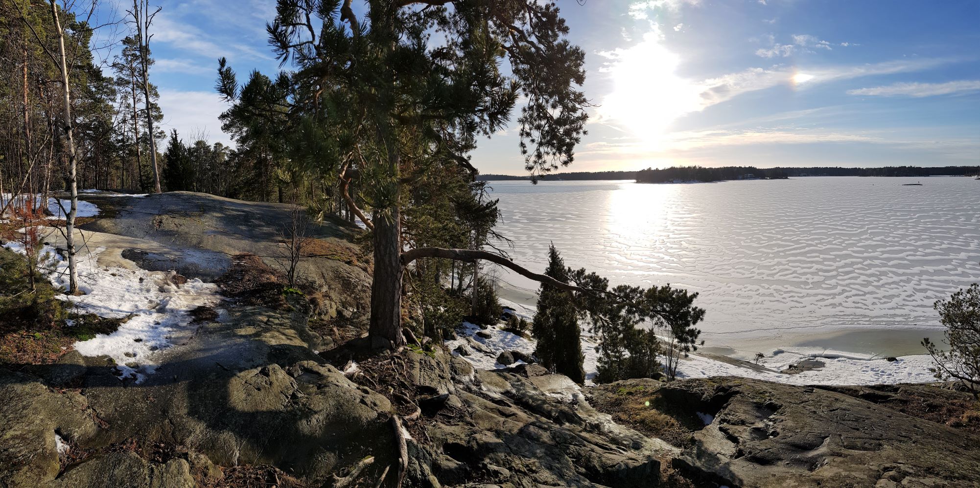 Uutela trails in Vuosaari Helsinki