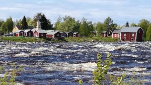Kukkolankoski at Tornionjoki river