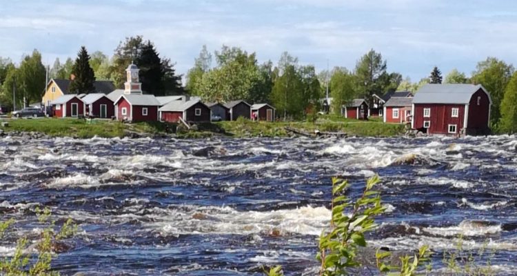 Kukkolankoski at Tornionjoki river