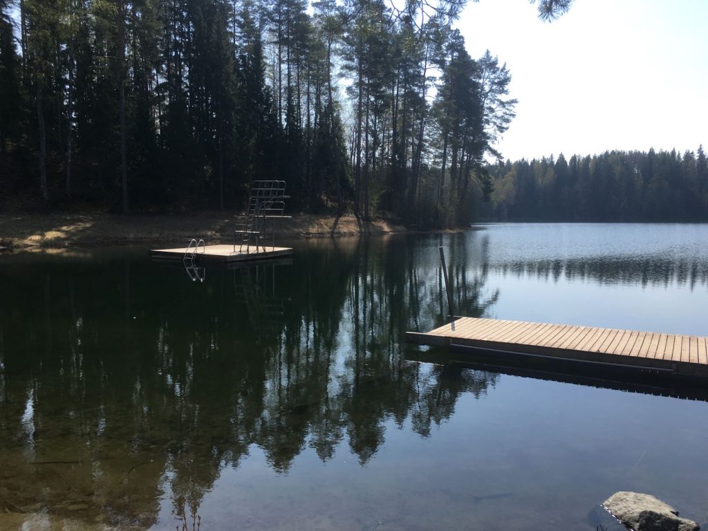 Saari Folk Park Lake Suujärvi