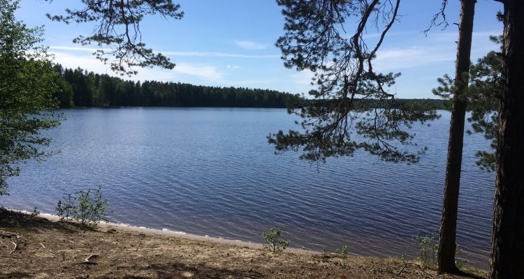 Ruostejärvi Lake in Tammela