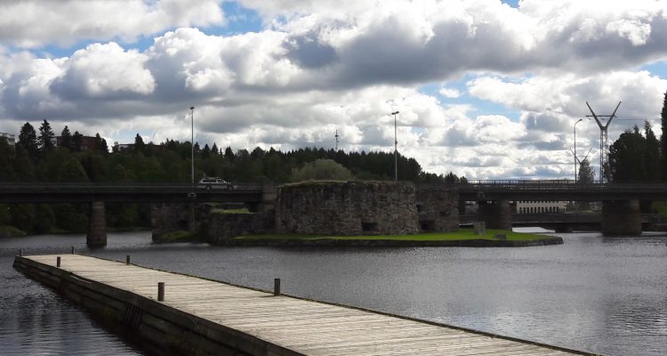 Kajaani castle ruins