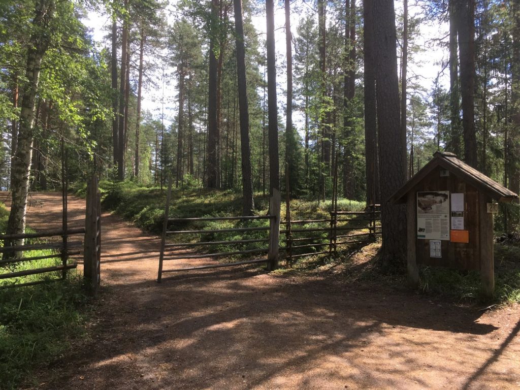 Korteniemi Heritage Farm gate