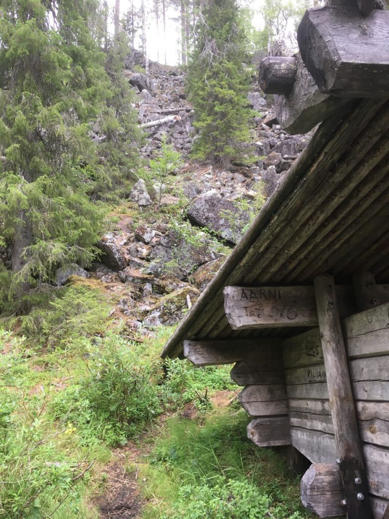 Vattukuru lean-to shelter