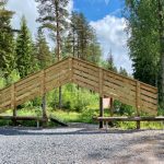 Pääkslahti nature train entrance