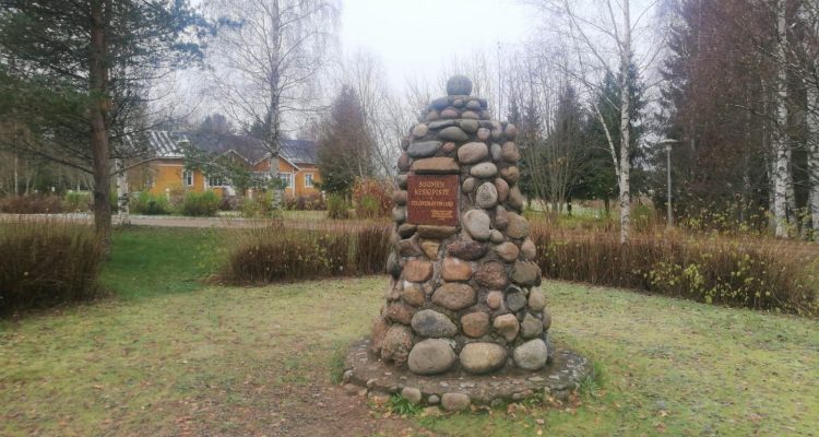 The center of Finland in Piippola in Siikalatva