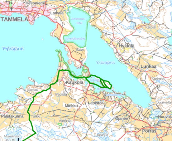 Saari folk park map