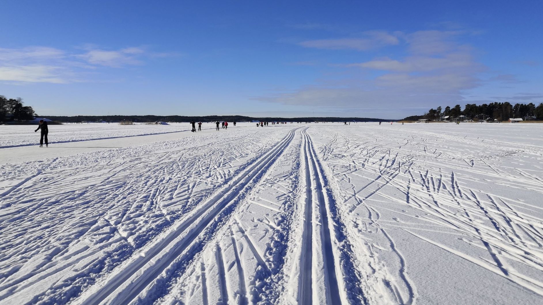 Cross-country skiing in Turku