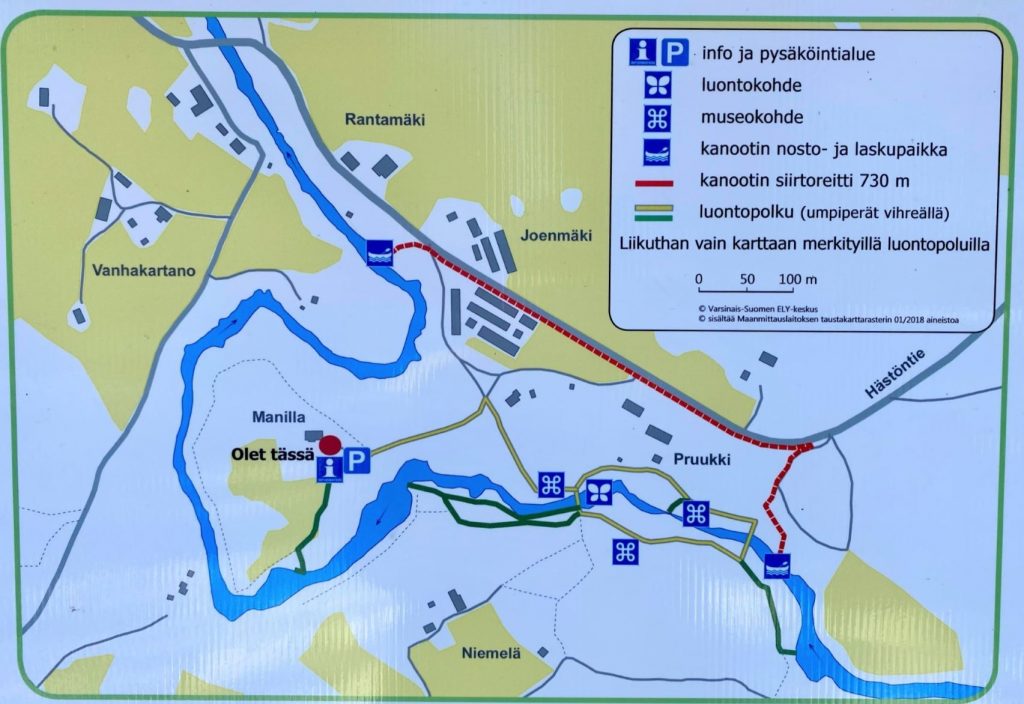 Map of Latokartanonkoski