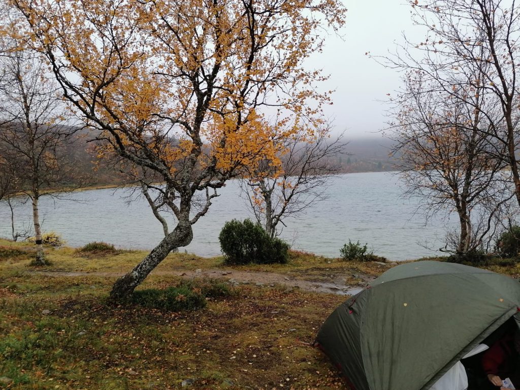 Campsite at Urho Kekkonen National Park