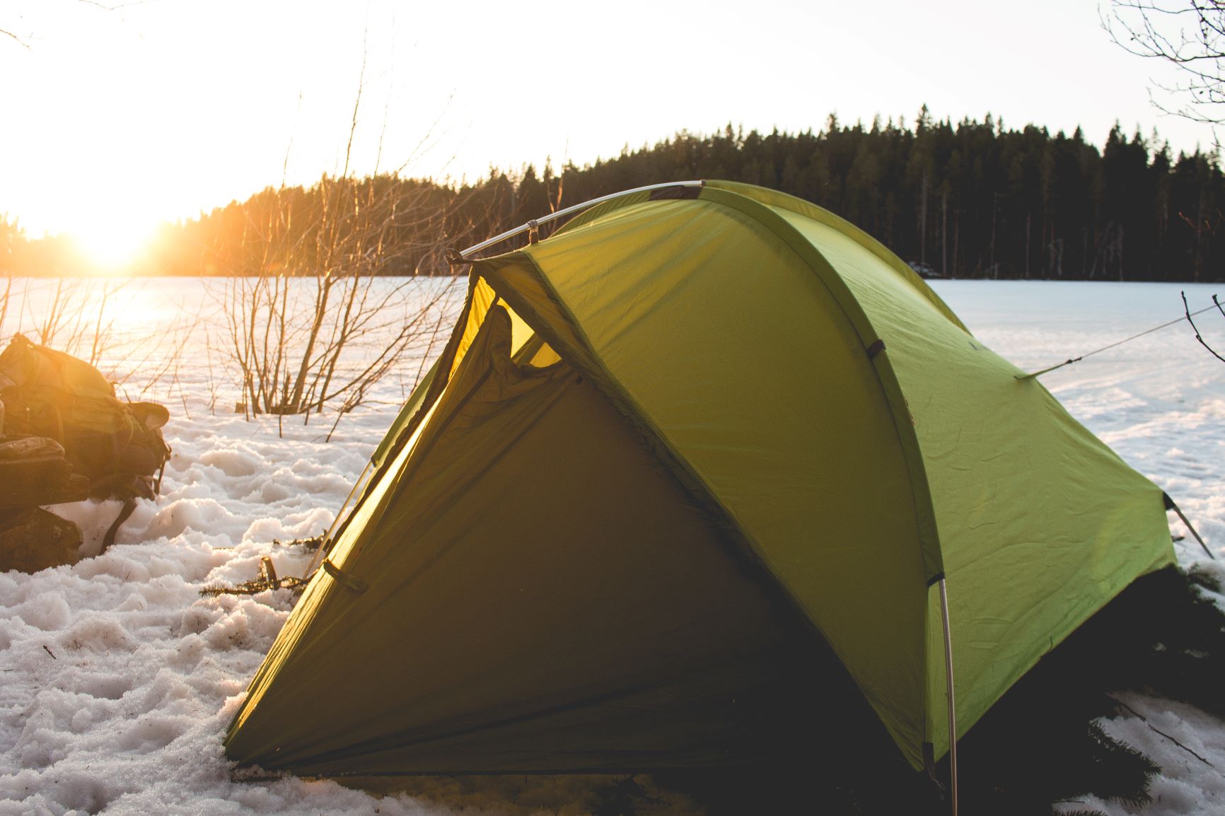 Winter camping