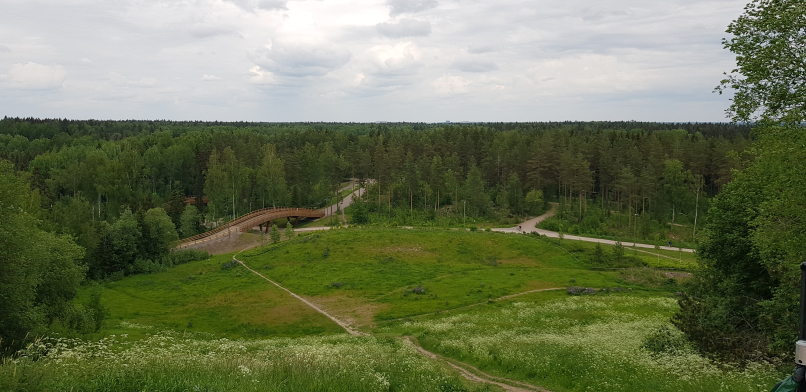 Paloheinä peak. Paloheinän huippu