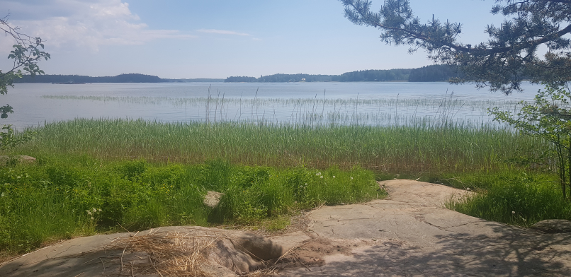 Views of the Baltic Sea from Talosaari Husö in Östersundom, Helsinki