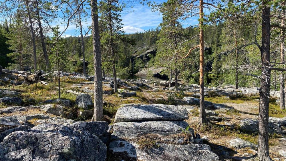 Rocky terrain