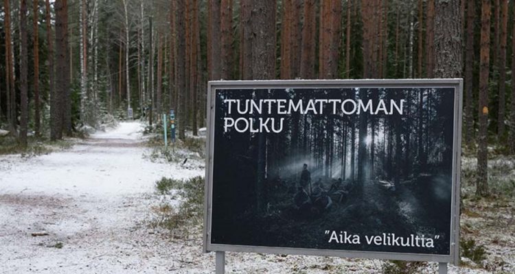 Trail of the Unknown soldier. Tuntemattoman sotilaan polku. Vaalimaa