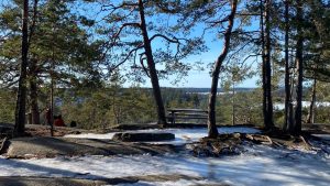 Vaarniemi nature trail in Kaarina
