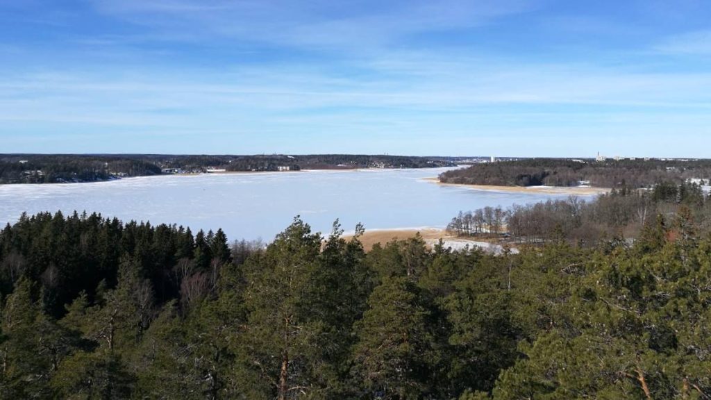 A view from Vaarniemi observation tower