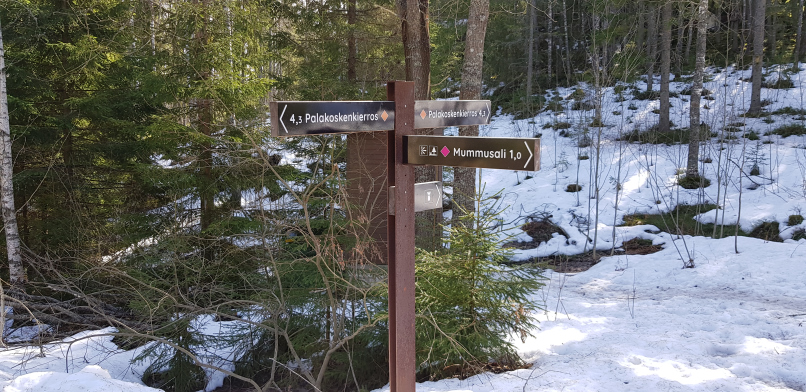 Palakoski signs trails