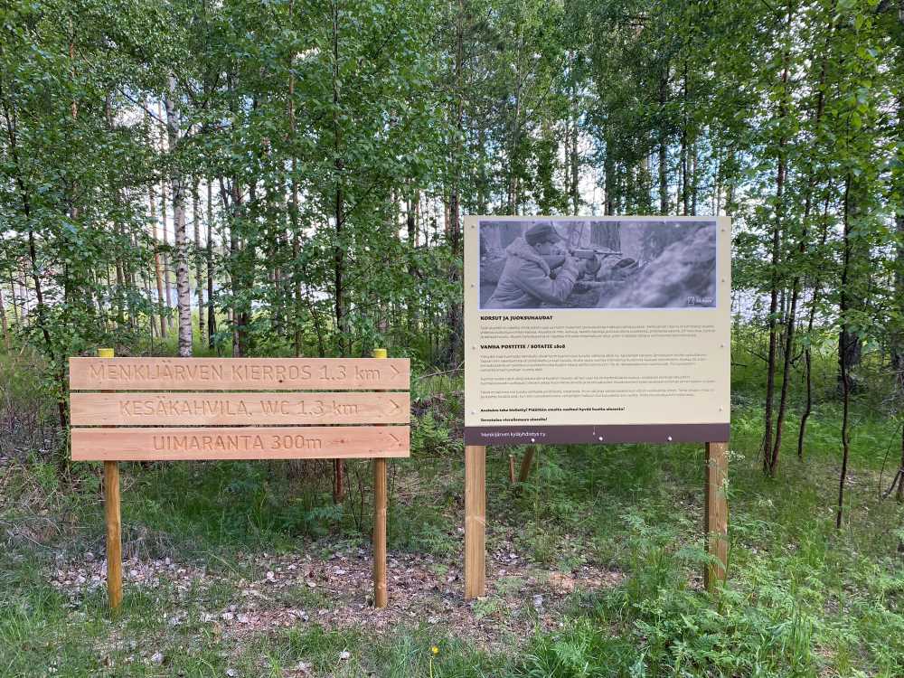 Menkijärvi road