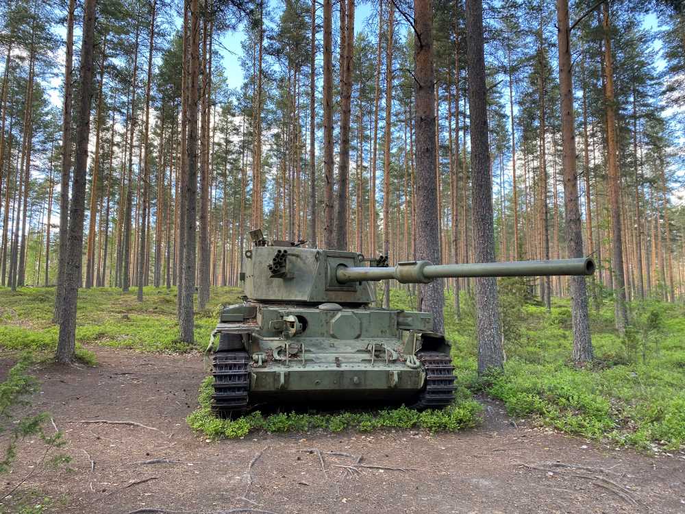 Menkijärvi tank