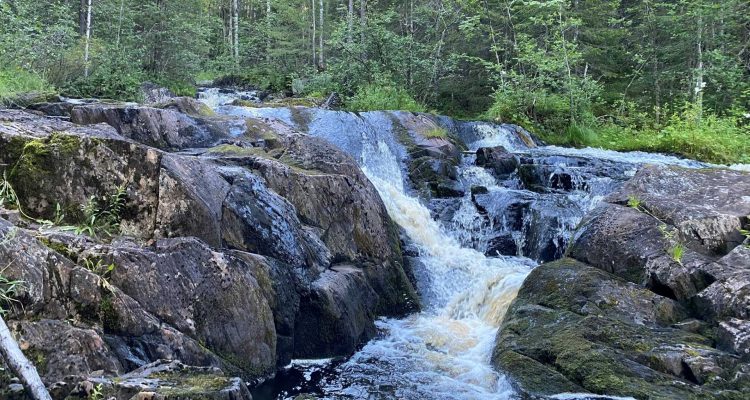 Lieje waterfall is Puolanka's best kept secret