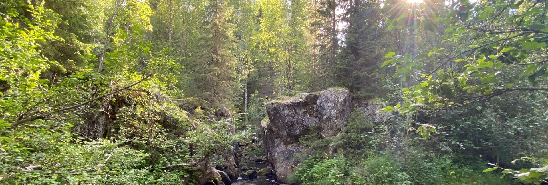 Hear the devil preach at thrilling Devil's church of Puolanka