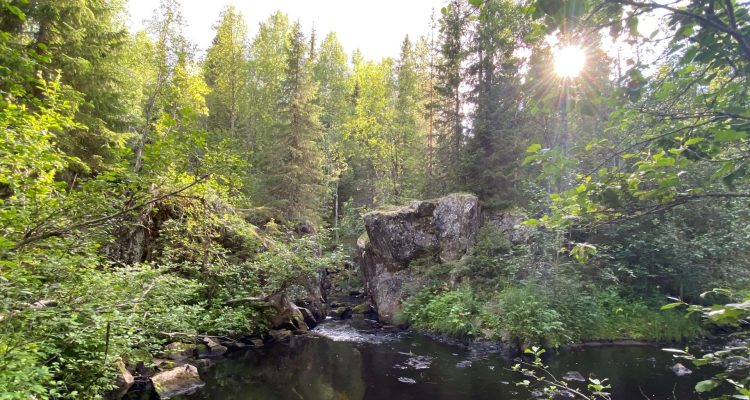 Hear the devil preach at thrilling Devil's church of Puolanka