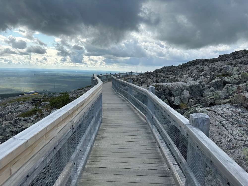 Levi Peak Trail in Kittilä, Finland