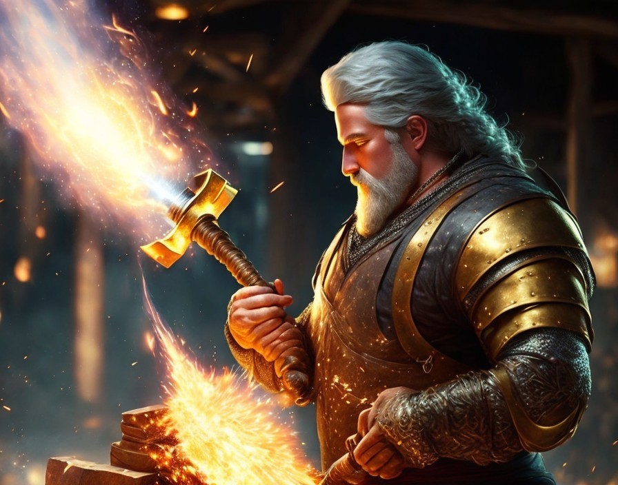 Ilmarinen, the master blacksmith