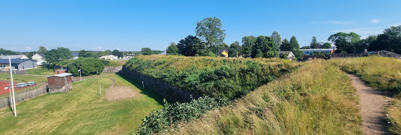 Hamina fortress walls Haminan linnoitus